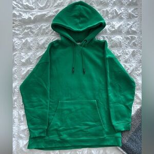 Zara Green Oversized Hoodie